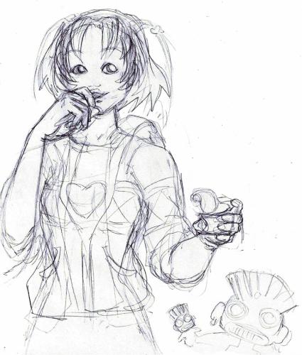 Croquis de hildea-yu